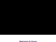 Tablet Screenshot of facesdr.com